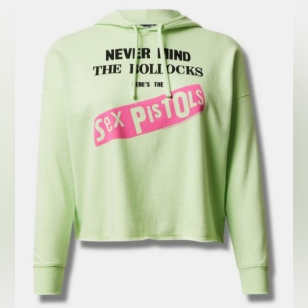 TORRID☆Sex Pistols Fleece Crop Hoodie